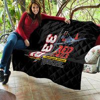 Red Tails Spitfire Tuskegee Airmen Quilt 332nd Fighter Group WWII Legacy Tribute - Wonder Print Shop