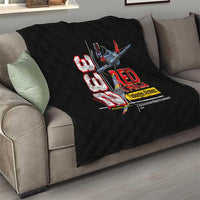 Red Tails Spitfire Tuskegee Airmen Quilt 332nd Fighter Group WWII Legacy Tribute - Wonder Print Shop