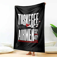 Wings of Honor Tuskegee Airmen Blanket 332nd 477th Fighter Group Tribute - Wonder Print Shop