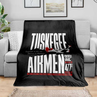 Wings of Honor Tuskegee Airmen Blanket 332nd 477th Fighter Group Tribute - Wonder Print Shop