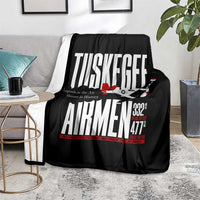 Wings of Honor Tuskegee Airmen Blanket 332nd 477th Fighter Group Tribute - Wonder Print Shop