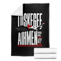Wings of Honor Tuskegee Airmen Blanket 332nd 477th Fighter Group Tribute - Wonder Print Shop
