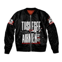 Wings of Honor Tuskegee Airmen Bomber Jacket 332nd 477th Fighter Group Tribute - Wonder Print Shop