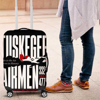 Wings of Honor Tuskegee Airmen Luggage Cover 332nd 477th Fighter Group Tribute - Wonder Print Shop