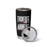 Wings of Honor Tuskegee Airmen Tumbler Cup 332nd 477th Fighter Group Tribute - Wonder Print Shop