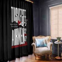 Wings of Honor Tuskegee Airmen Window Curtain 332nd 477th Fighter Group Tribute - Wonder Print Shop
