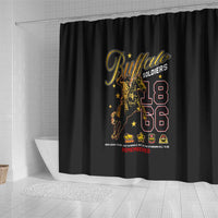 Buffalo Soldiers 1866-1944 Shower Curtain American Black Heros Legacy - Wonder Print Shop