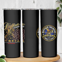 Buffalo Soldiers 1866-1944 Skinny Tumbler American Black Heros Legacy - Wonder Print Shop