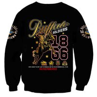 Buffalo Soldiers 1866-1944 Sweatshirt American Black Heros Legacy - Wonder Print Shop