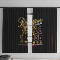 Buffalo Soldiers 1866-1944 Window Curtain American Black Heros Legacy - Wonder Print Shop