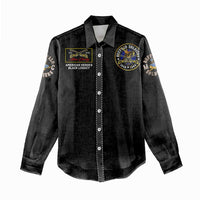 Buffalo Soldiers 1866-1944 Women Casual Shirt American Black Heros Legacy - Wonder Print Shop