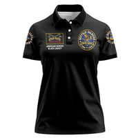 Buffalo Soldiers 1866-1944 Women Polo Shirt American Black Heros Legacy - Wonder Print Shop