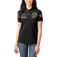 Buffalo Soldiers 1866-1944 Women Polo Shirt American Black Heros Legacy - Wonder Print Shop