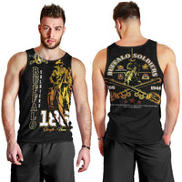 Buffalo Soldiers Strength Honor Legacy Men Tank Top African-American Cavalry Tribute - Wonder Print Shop
