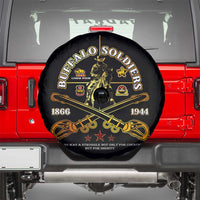 Buffalo Soldiers Strength Honor Legacy Spare Tire Cover African-American Cavalry Tribute - Wonder Print Shop