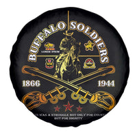 Buffalo Soldiers Strength Honor Legacy Spare Tire Cover African-American Cavalry Tribute - Wonder Print Shop