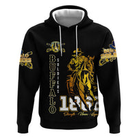 Buffalo Soldiers Strength Honor Legacy Zip Hoodie African-American Cavalry Tribute - Wonder Print Shop
