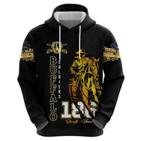 Buffalo Soldiers Strength Honor Legacy Zip Hoodie African-American Cavalry Tribute - Wonder Print Shop