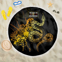 369 – A Symbol Of Valor And Dignity Beach Blanket - Wonder Print Shop