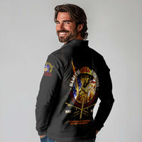 369 – A Symbol Of Valor And Dignity Long Sleeve Polo Shirt - Wonder Print Shop