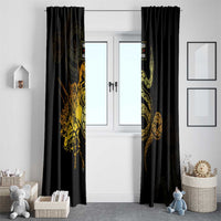 369 – A Symbol Of Valor And Dignity Window Curtain - Wonder Print Shop