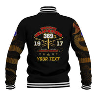 Harlem Hellfighters—First To Fight, First To Lead Baseball Jacket - Wonder Print Shop