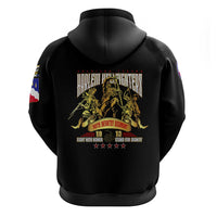 At The Front, Always Hoodie - Wonder Print Shop
