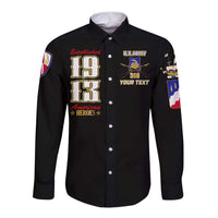At The Front, Always Long Sleeve Button Shirt - Wonder Print Shop