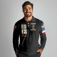 At The Front, Always Long Sleeve Polo Shirt - Wonder Print Shop