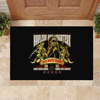 At The Front, Always Rubber Doormat - Wonder Print Shop