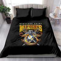 The First Black Marines: A Legacy Etched In Honor Bedding Set - Wonder Print Shop
