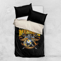 The First Black Marines: A Legacy Etched In Honor Bedding Set - Wonder Print Shop