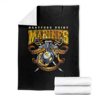 The First Black Marines: A Legacy Etched In Honor Blanket - Wonder Print Shop
