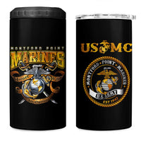 The First Black Marines: A Legacy Etched In Honor 4 in 1 Can Cooler Tumbler - Wonder Print Shop