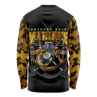 The First Black Marines: A Legacy Etched In Honor Long Sleeve Shirt - Wonder Print Shop