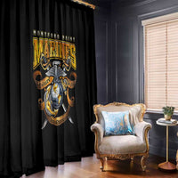 The First Black Marines: A Legacy Etched In Honor Window Curtain - Wonder Print Shop