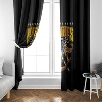 The First Black Marines: A Legacy Etched In Honor Window Curtain - Wonder Print Shop