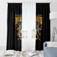 The First Black Marines: A Legacy Etched In Honor Window Curtain - Wonder Print Shop