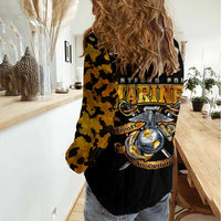 The First Black Marines: A Legacy Etched In Honor Women Casual Shirt - Wonder Print Shop