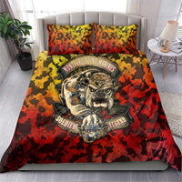 Chesty The Bulldog: Mascot Of Valor Bedding Set - Wonder Print Shop