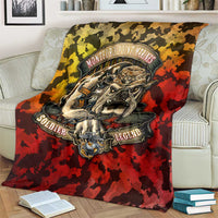 Chesty The Bulldog: Mascot Of Valor Blanket - Wonder Print Shop