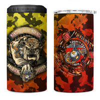 Chesty The Bulldog: Mascot Of Valor 4 in 1 Can Cooler Tumbler - Wonder Print Shop