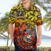 Chesty The Bulldog: Mascot Of Valor Hawaiian Shirt - Wonder Print Shop