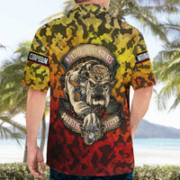 Chesty The Bulldog: Mascot Of Valor Hawaiian Shirt - Wonder Print Shop