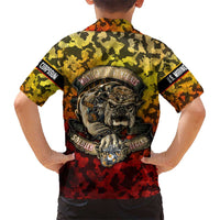 Chesty The Bulldog: Mascot Of Valor Hawaiian Shirt - Wonder Print Shop