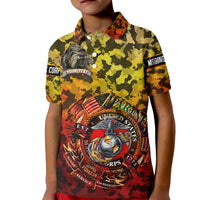 Chesty The Bulldog: Mascot Of Valor Kid Polo Shirt - Wonder Print Shop