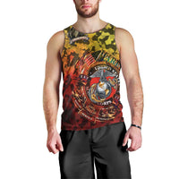 Chesty The Bulldog: Mascot Of Valor Men Tank Top - Wonder Print Shop
