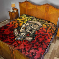 Chesty The Bulldog: Mascot Of Valor Quilt - Wonder Print Shop