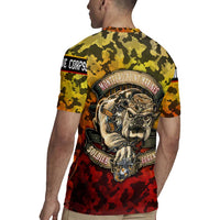 Chesty The Bulldog: Mascot Of Valor Rugby Jersey - Wonder Print Shop