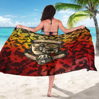 Chesty The Bulldog: Mascot Of Valor Sarong - Wonder Print Shop